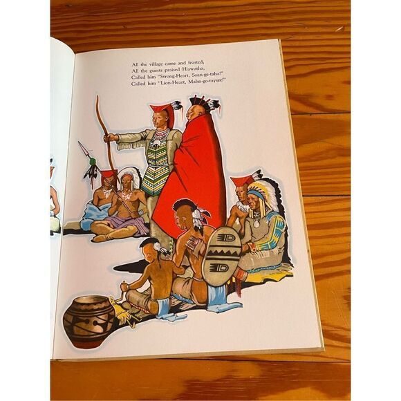 1951 THE STORY OF HIAWATHA Random House Fisherman Collection - Picture 4 of 4